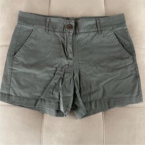Per Se Olive Green Cargo Shorts